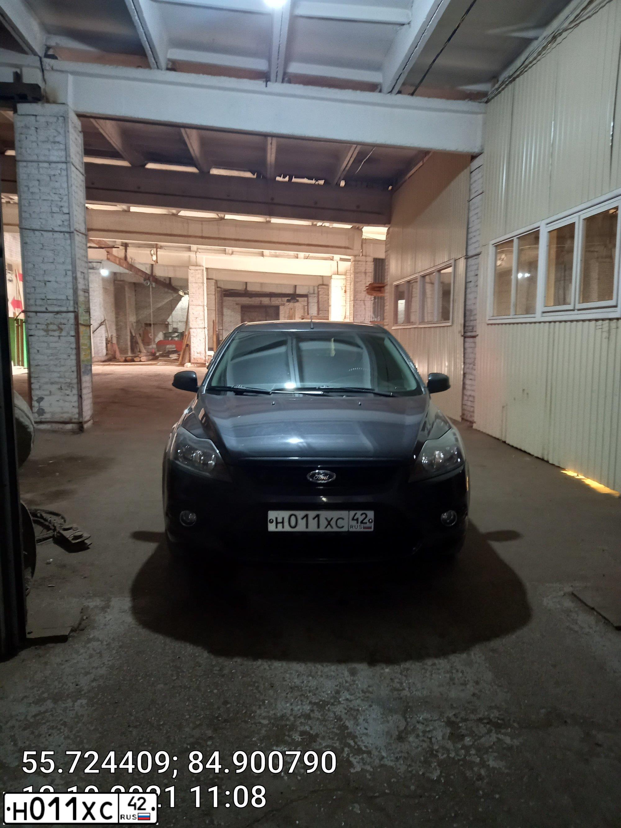 Фото автомобиля FORD FOCUS, 2009 — госномер Р853МК70
