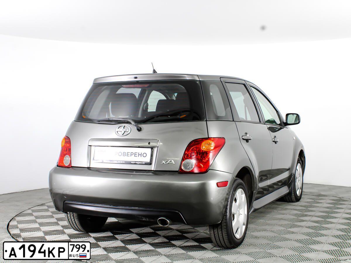 Фото автомобиля SCION XA, 2004 — госномер О446ТК68. Цвет: СЕРЫЙ