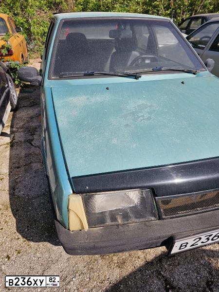 Фото автомобиля ВАЗ 21093, 2003 — госномер В236ХУ82. Цвет: ЗЕЛЕНЫЙ