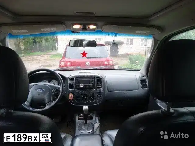 Фото автомобиля FORD MAVERICK, 2006 — госномер О161РК47. Цвет: ЧЕРНЫЙ