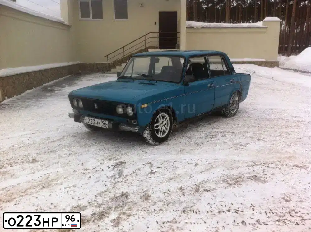 Фото автомобиля LADA 2106, 1995 — госномер О223НР96. Цвет: СИНИЙ