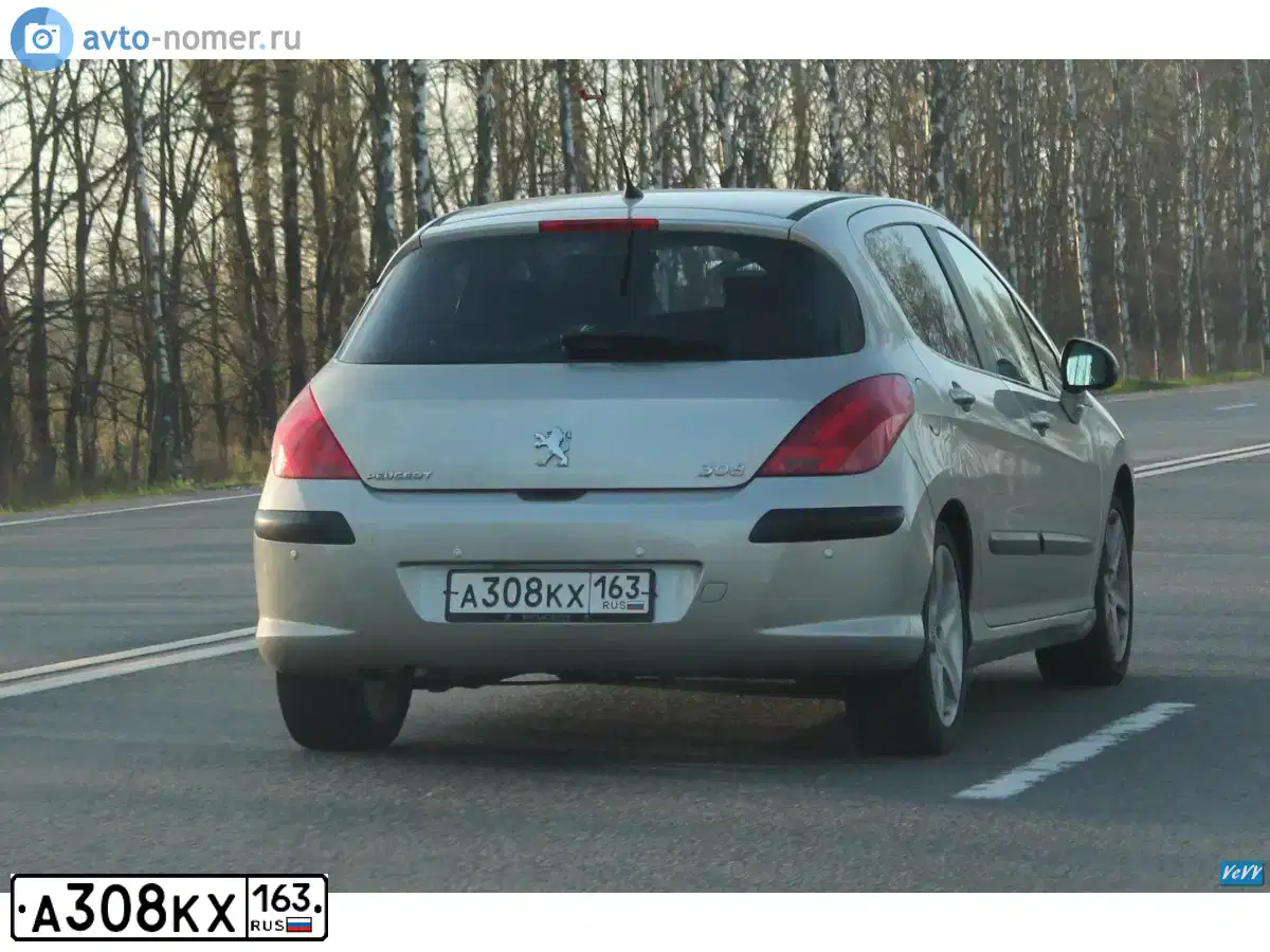 Фото автомобиля PEUGEOT 308, 2008 — госномер Р281УВ799. Цвет: СЕРЫЙ