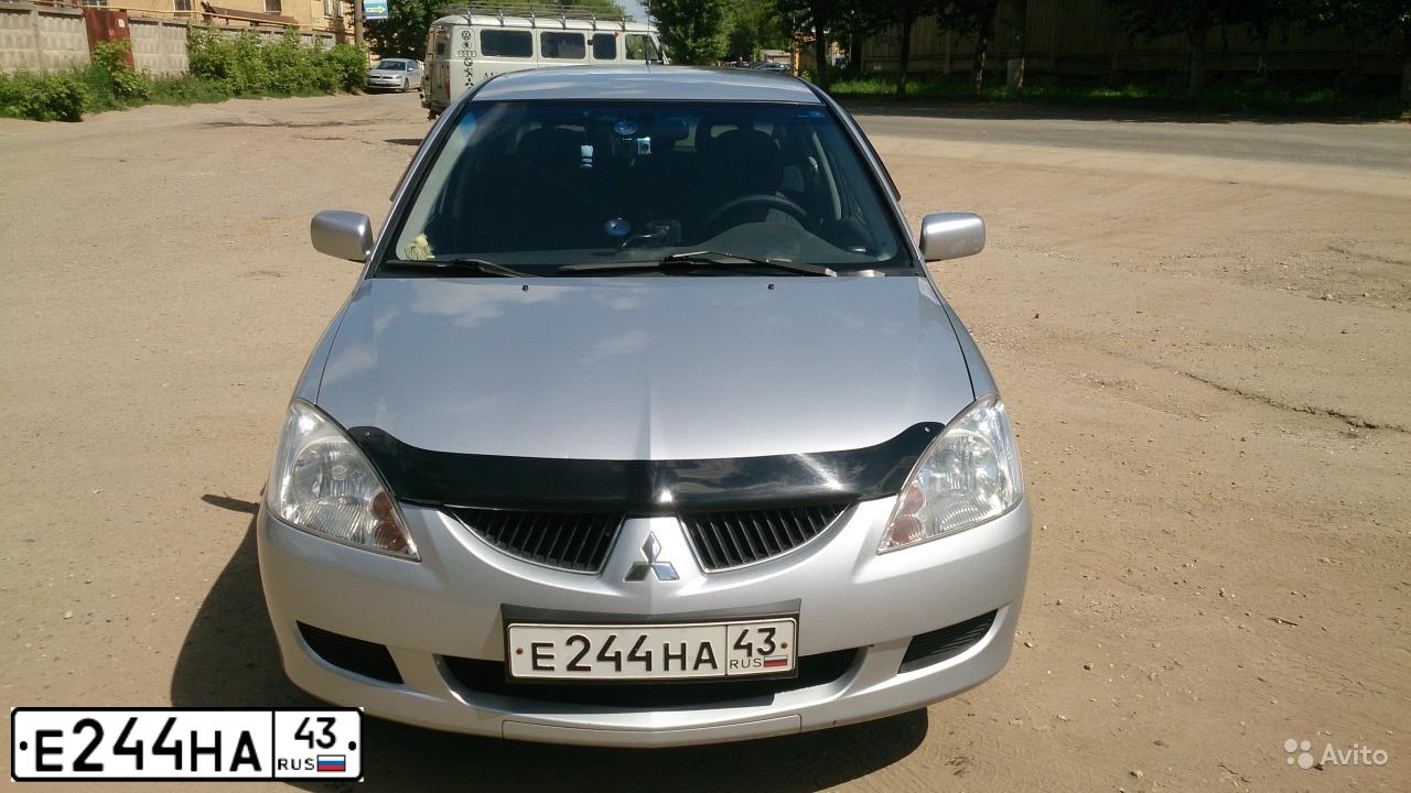 Фото автомобиля MITSUBISHI  LANCER 1.6, 2005 — госномер С879РТ43. Цвет: Серебристый