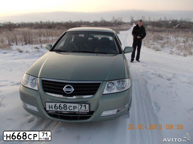 Фото автомобиля NISSAN ALMERA, 2007 — госномер Н668СР71. Цвет: СЕРЫЙ