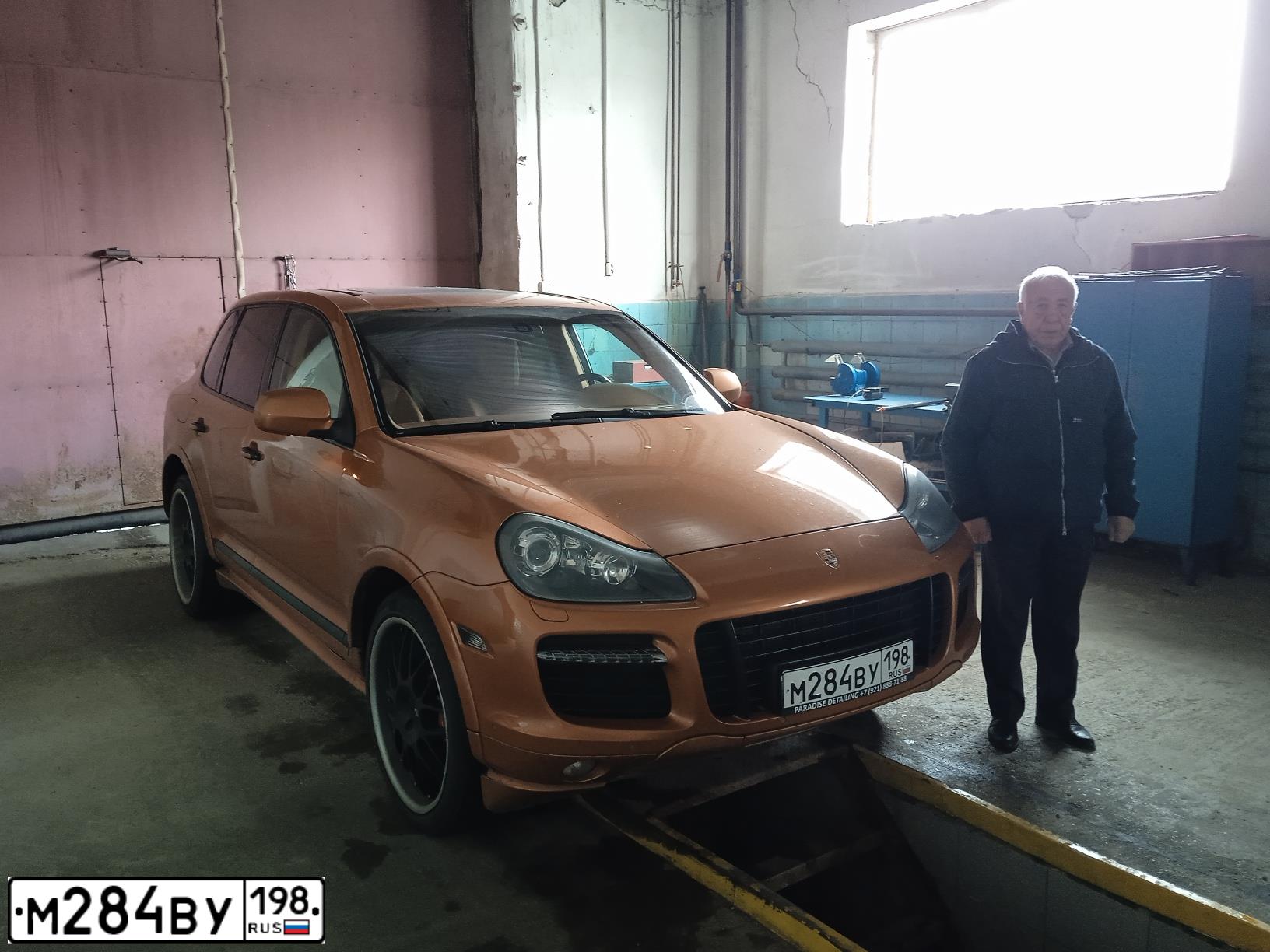 Фото автомобиля PORSCHE CAYENNE, 2008 — госномер С585ТУ43