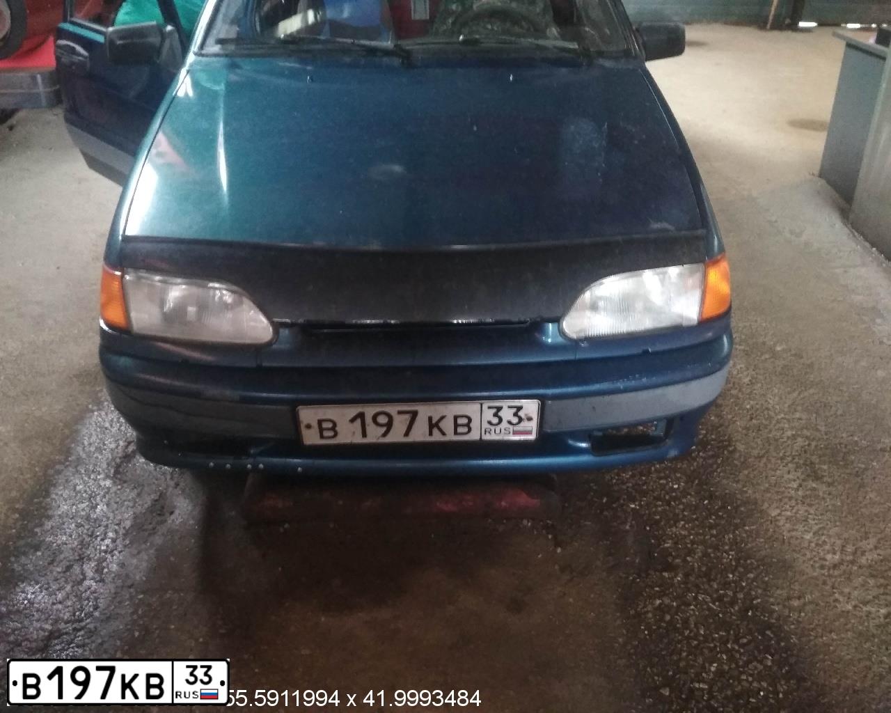 Фото автомобиля LADA 2114 SAMARA, 2005 — госномер О356СО33. Цвет: СИНЕ-ЗЕЛЕНЫЙ