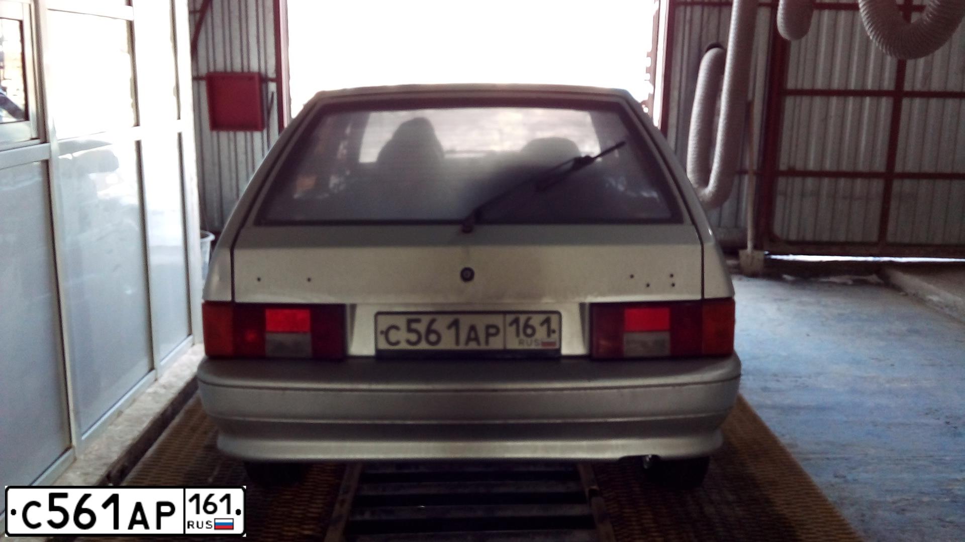 Фото автомобиля LADA 2114 SAMARA, 2007 — госномер С561АР161. Цвет: СВЕТЛО-СЕРЕБРИСТЫЙ  МЕТАЛЛИК