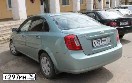 Фото автомобиля CHEVROLET LACETTI, 2007 — госномер С297МН76. Цвет: ЗЕЛЕНЫЙ