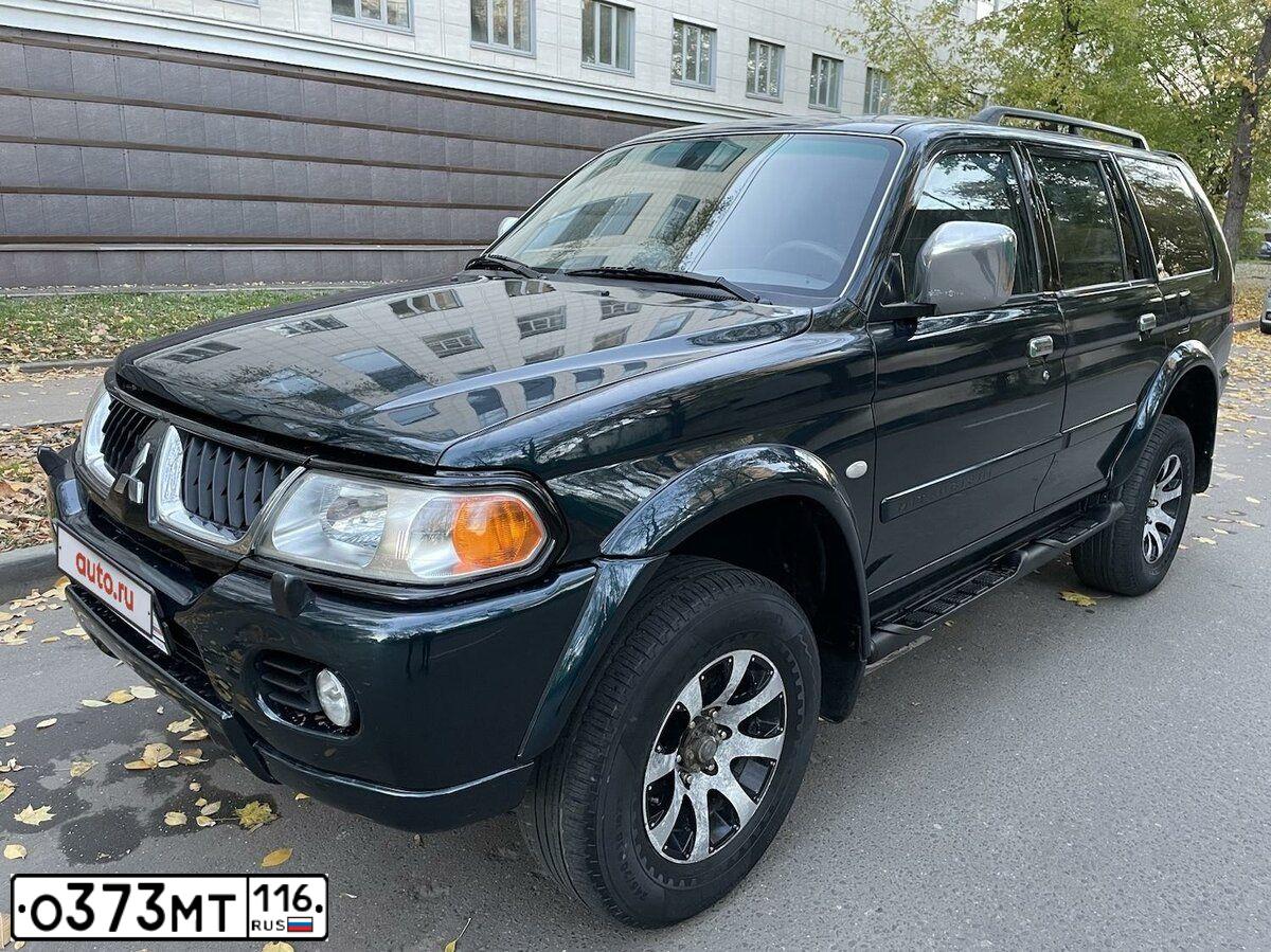 Фото автомобиля MITSUBISHI PAJERO SPORT, 2007 — госномер К645РХ13. Цвет: ЗЕЛЕНЫЙ