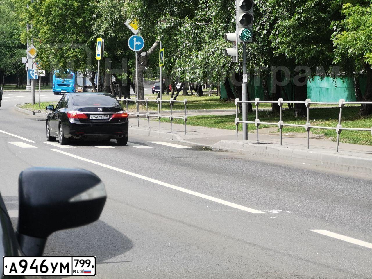 Фото автомобиля HONDA ACCORD, 2013 — госномер О065ЕМ193. Цвет: ЧЕРНЫЙ