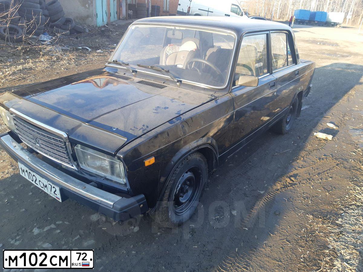 Фото автомобиля LADA 210740 LADA 2107, 2010 — госномер А556ЕР977. Цвет: СИНЕ-ЧЕРНЫЙ