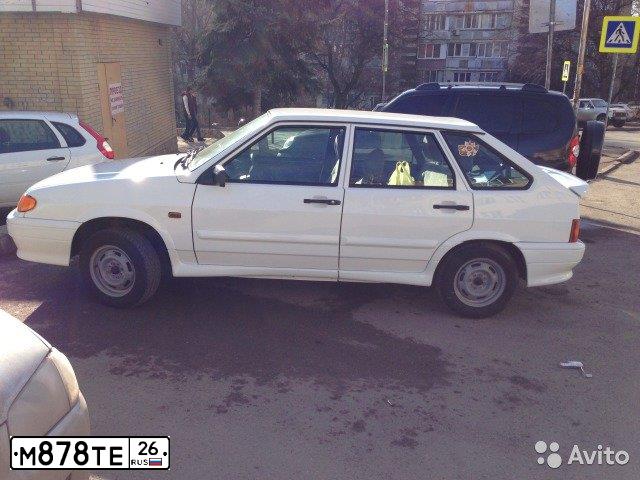 Фото автомобиля LADA 2114 SAMARA, 2010 — госномер А453УО123. Цвет: Белый