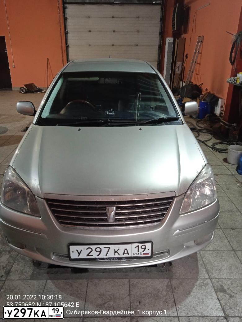 Фото автомобиля TOYOTA PREMIO, 2002 — госномер С532НА193