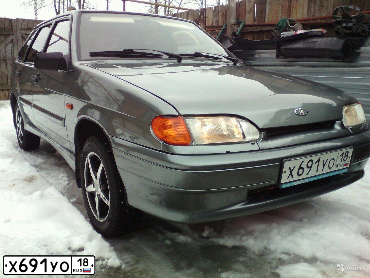 Фото автомобиля LADA 2114 SAMARA, 2011 — госномер У844ХТ18. Цвет: СР. СЕРО-ЗЕЛЕН МЕТАЛЛ