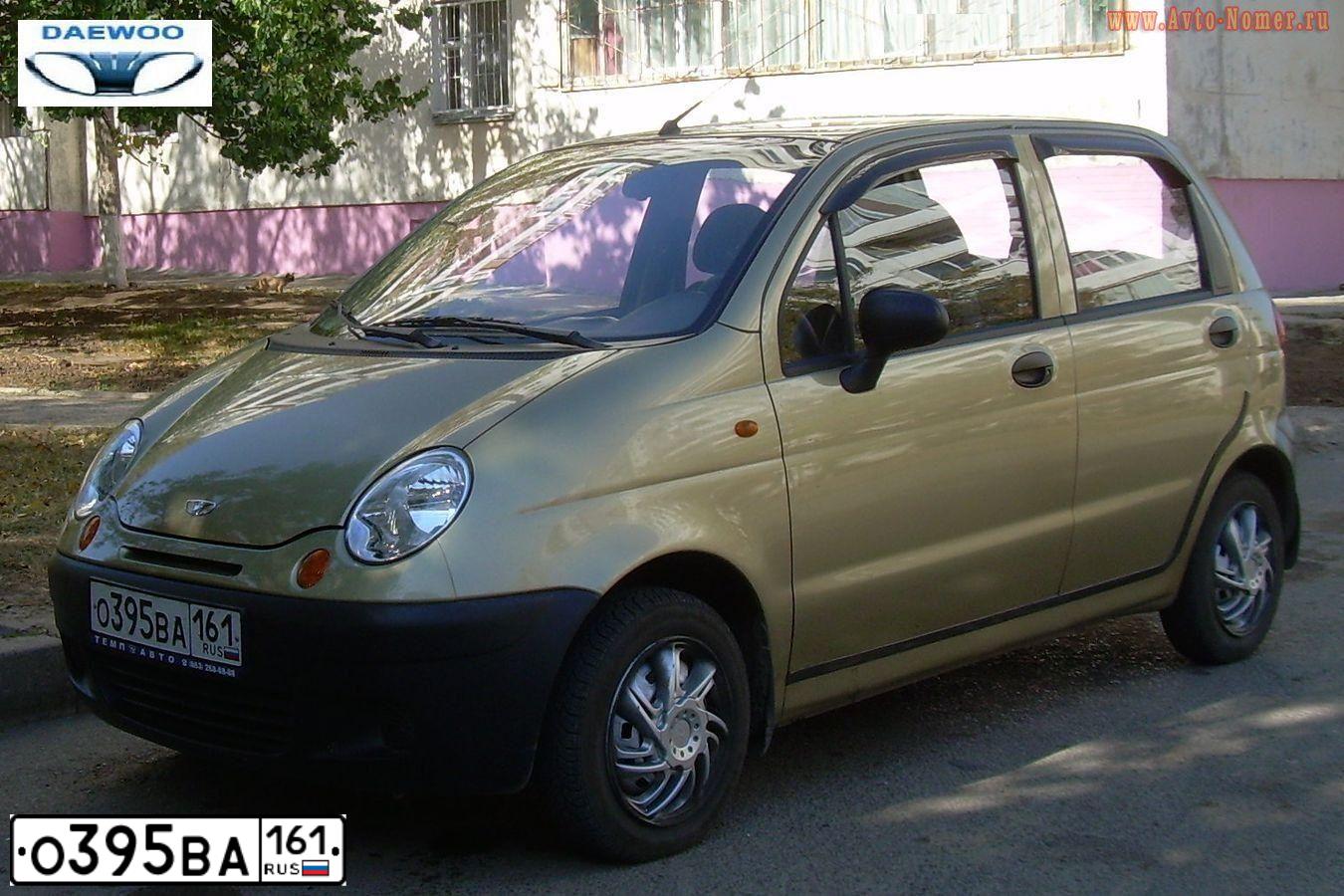 Фото автомобиля DAEWOO MATIZ, 2008 — госномер У404РТ72. Цвет: ВИШНЕВЫЙ