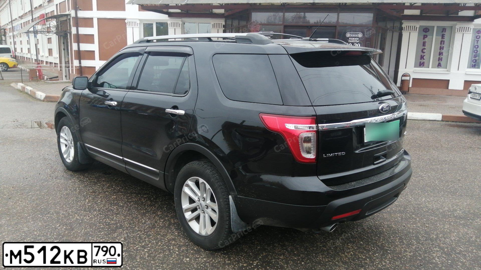 Фото автомобиля FORD EXPLORER, 2014 — госномер А397КЕ790. Цвет: ЧЕРНЫЙ