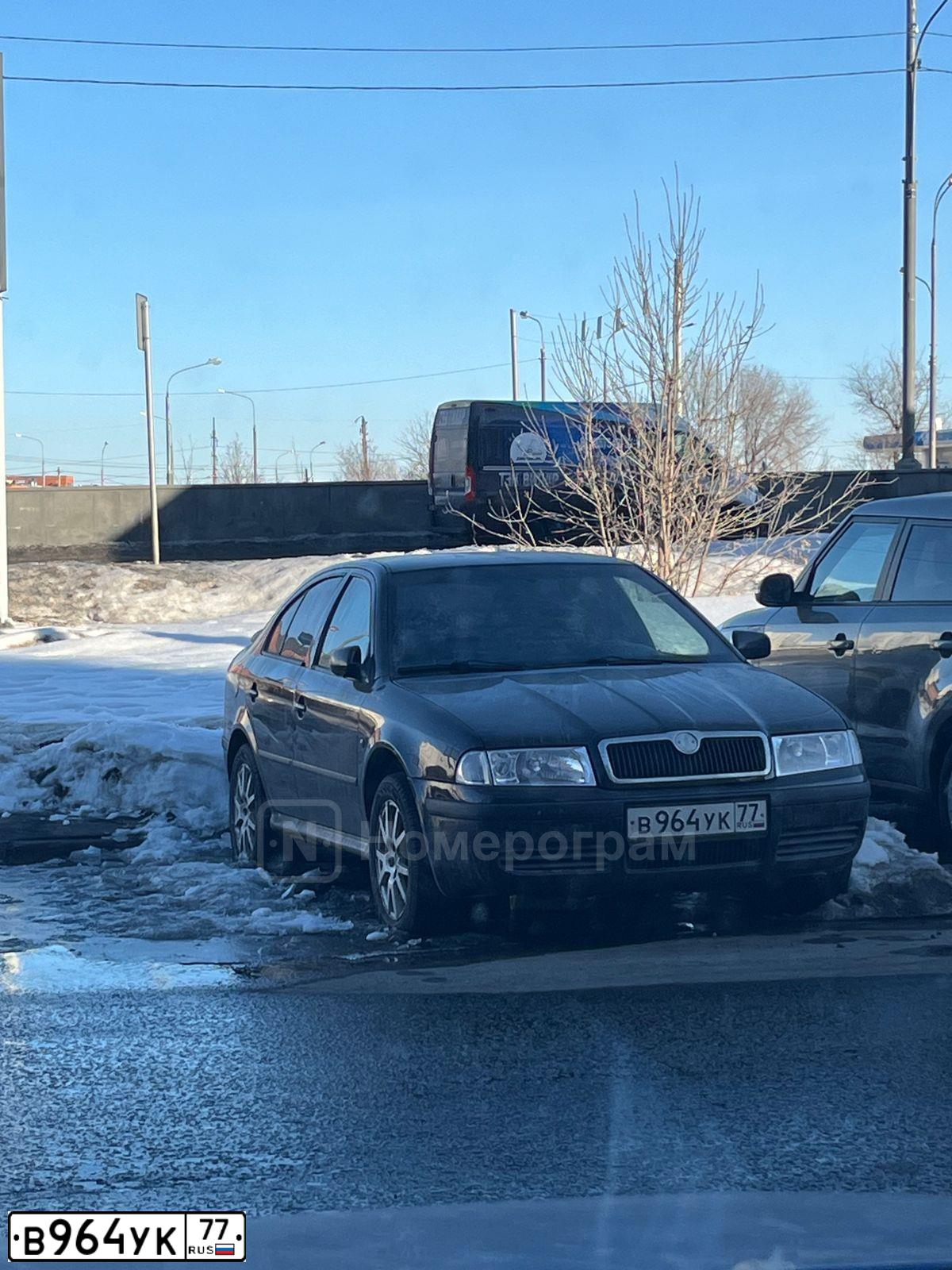 Фото автомобиля SKODA OCTAVIA, 2008 — госномер С762ЕН550