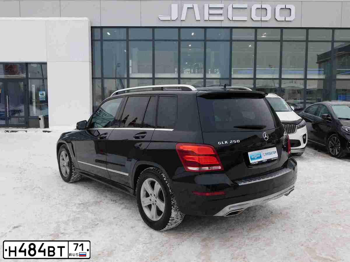 Фото автомобиля MERCEDES-BENZ GLK250, 2013 — госномер К852ЕР977. Цвет: ЧЕРНЫЙ