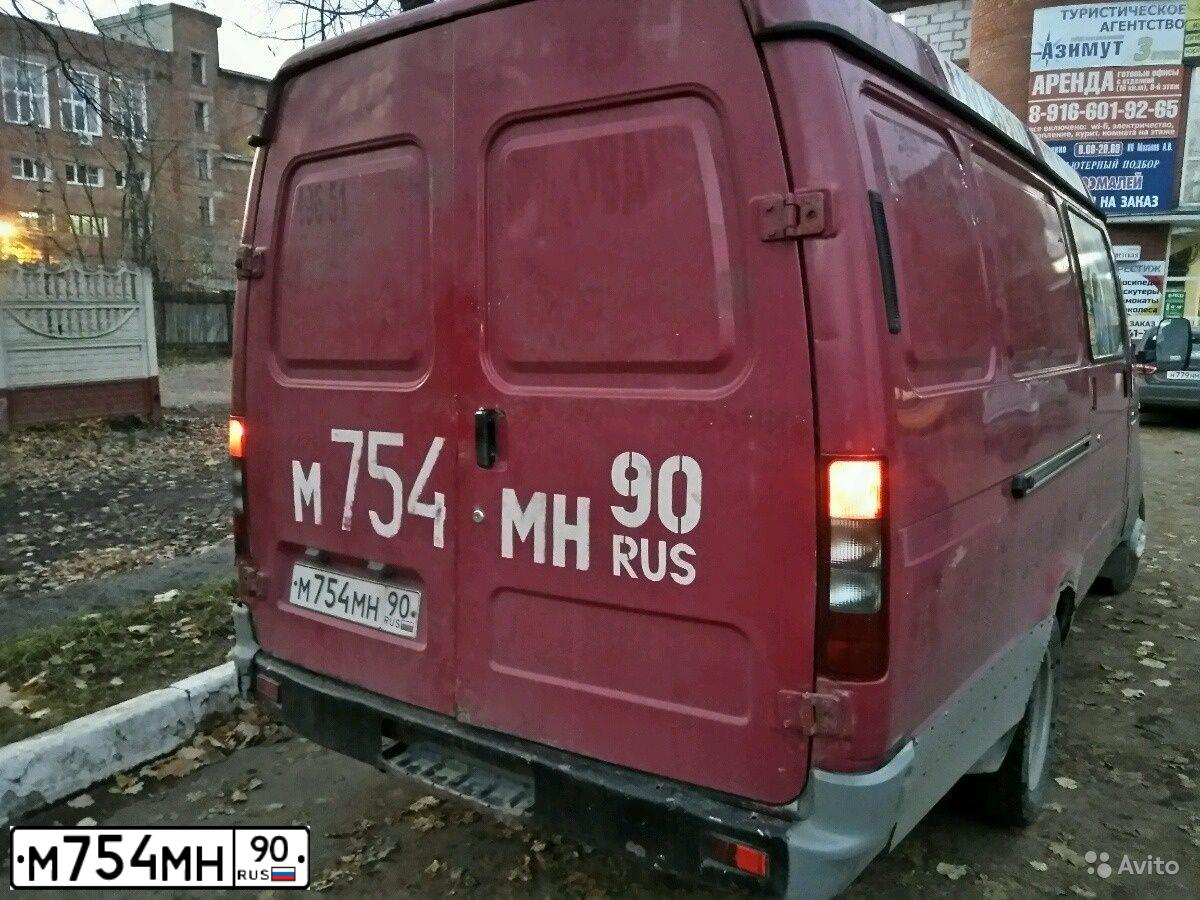 Фото автомобиля GAZ 2705, 2004 — госномер В654ЕЕ797. Цвет: ВИШНЕВЫЙ