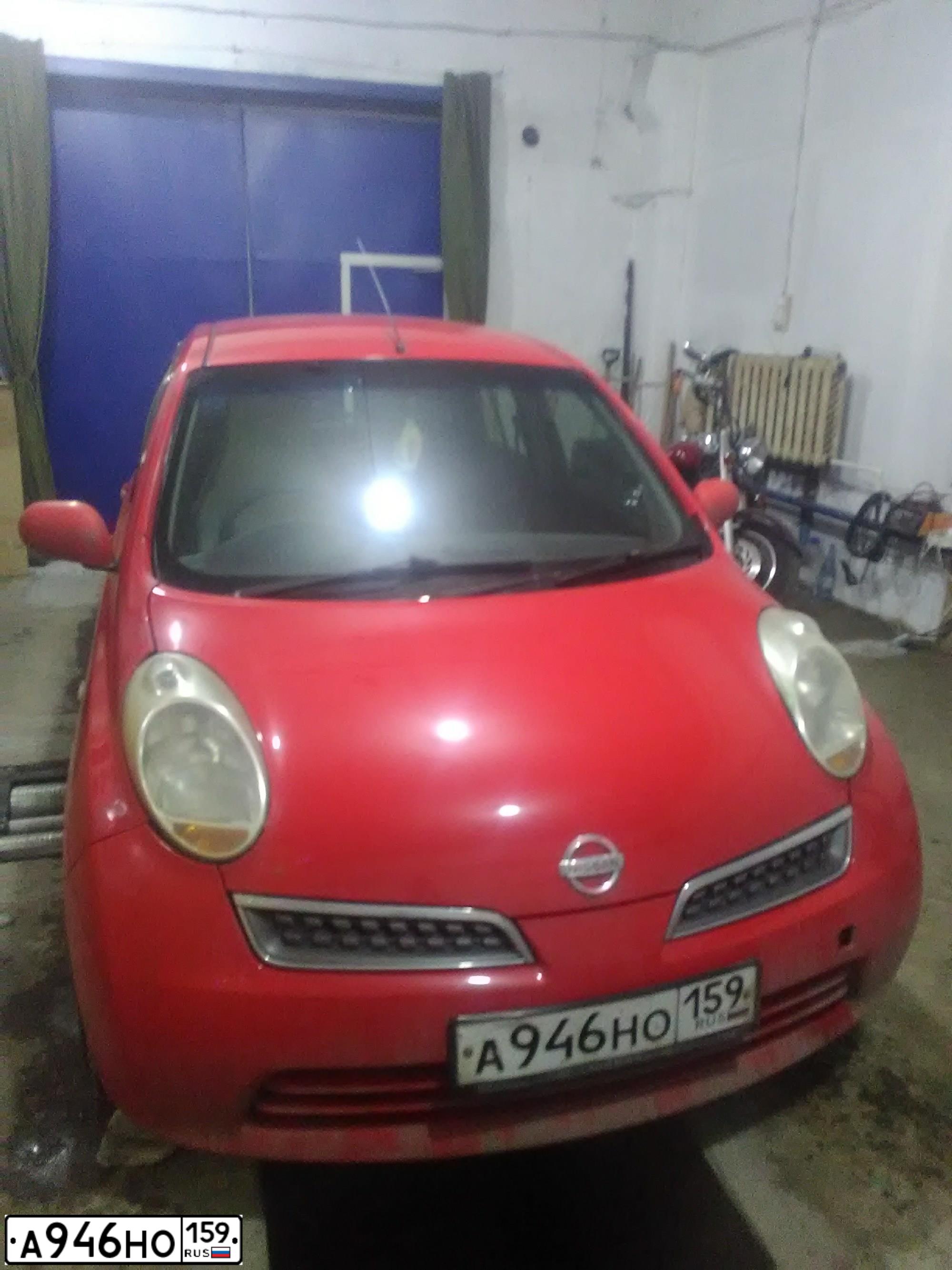 Фото автомобиля NISSAN MARCH, 2003 — госномер Х632МТ45