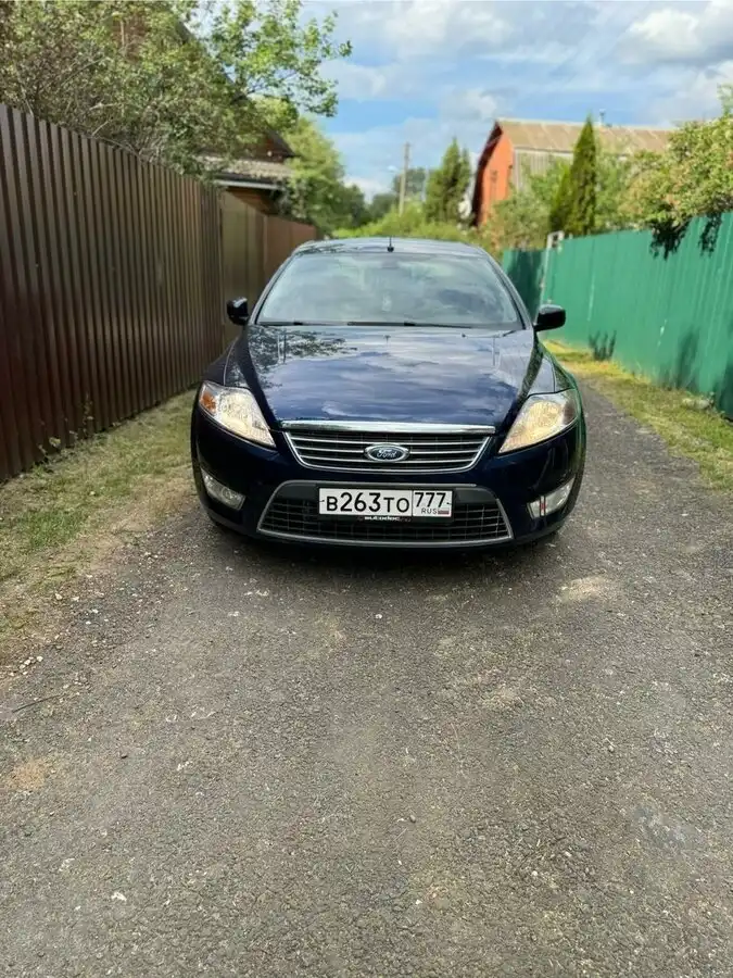 Фото автомобиля FORD MONDEO, 2008 — госномер В263ТО777. Цвет: СИНИЙ ТЕМНЫЙ