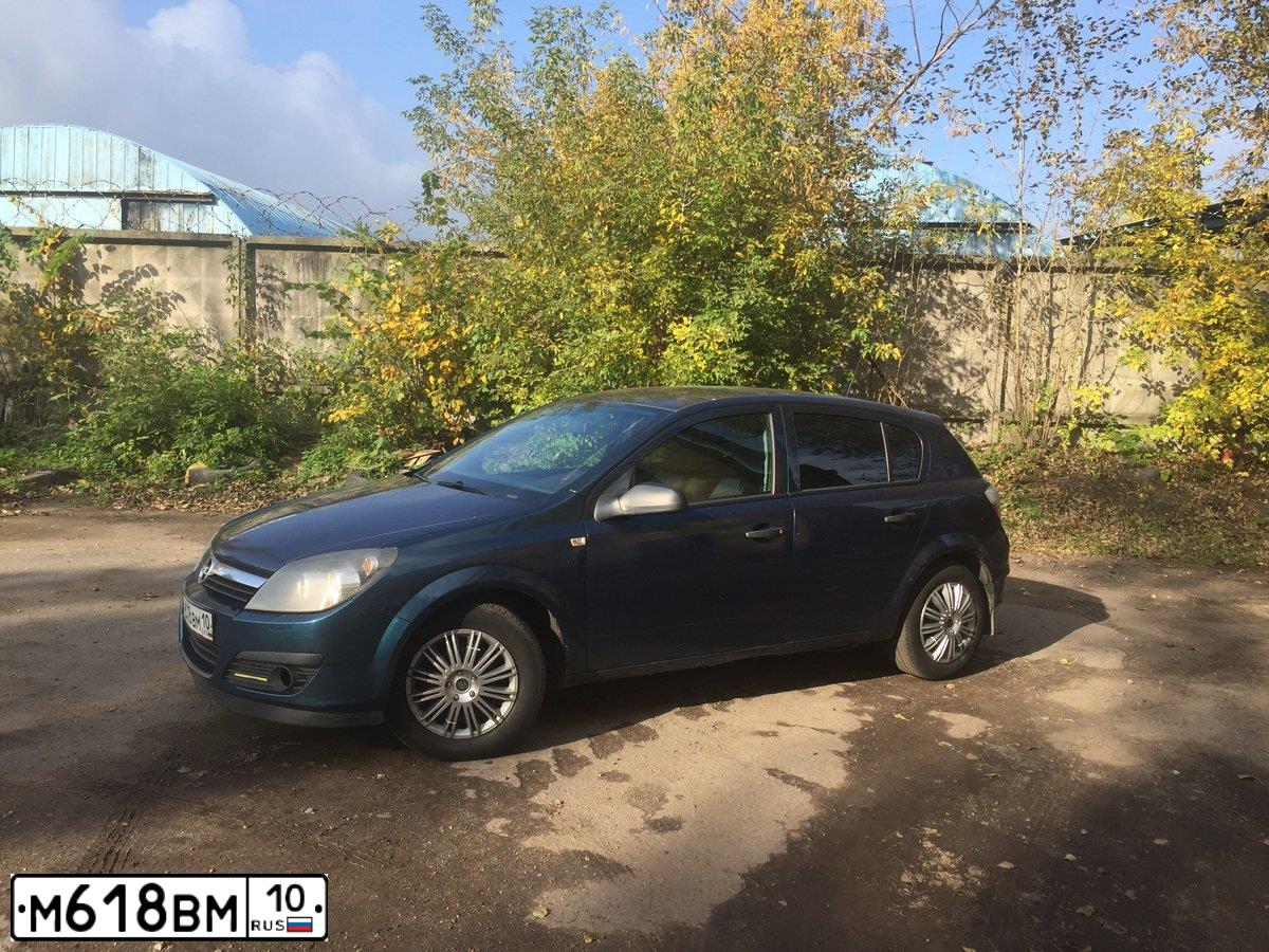Фото автомобиля OPEL ASTRA, 2006 — госномер А256МА147. Цвет: ТЕМНО-СИНИЙ