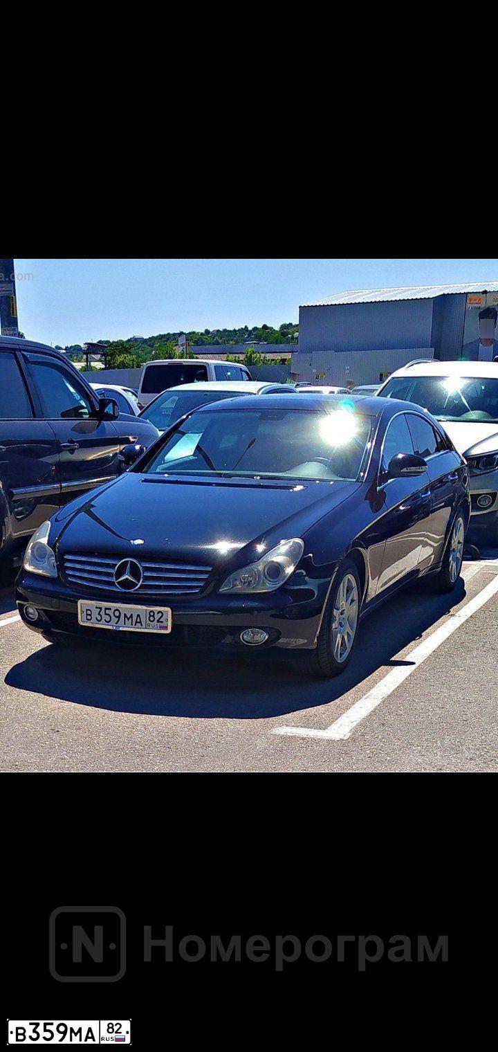 Фото автомобиля MERCEDES-BENZ CLS350, 2004 — госномер М998УС82