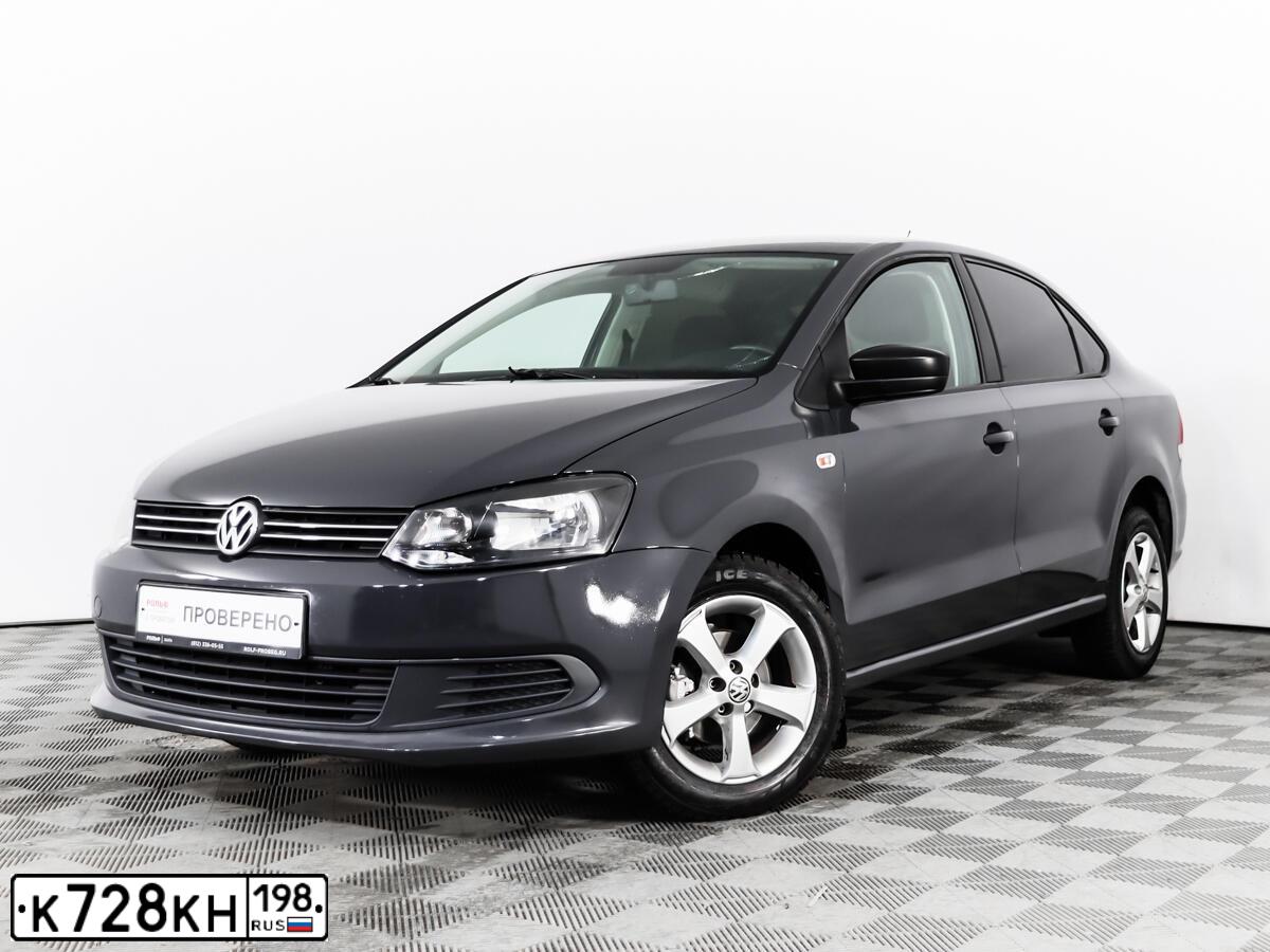 Фото автомобиля VOLKSWAGEN POLO, 2010 — госномер К449ВН147. Цвет: СЕРЫЙ