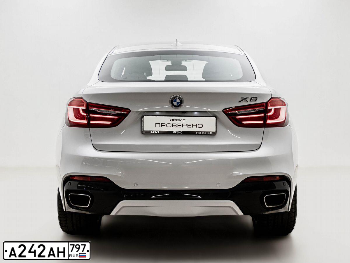 Фото автомобиля BMW X6, 2019 — госномер А242АН797. Цвет: БЕЛЫЙ МЕТАЛЛИК