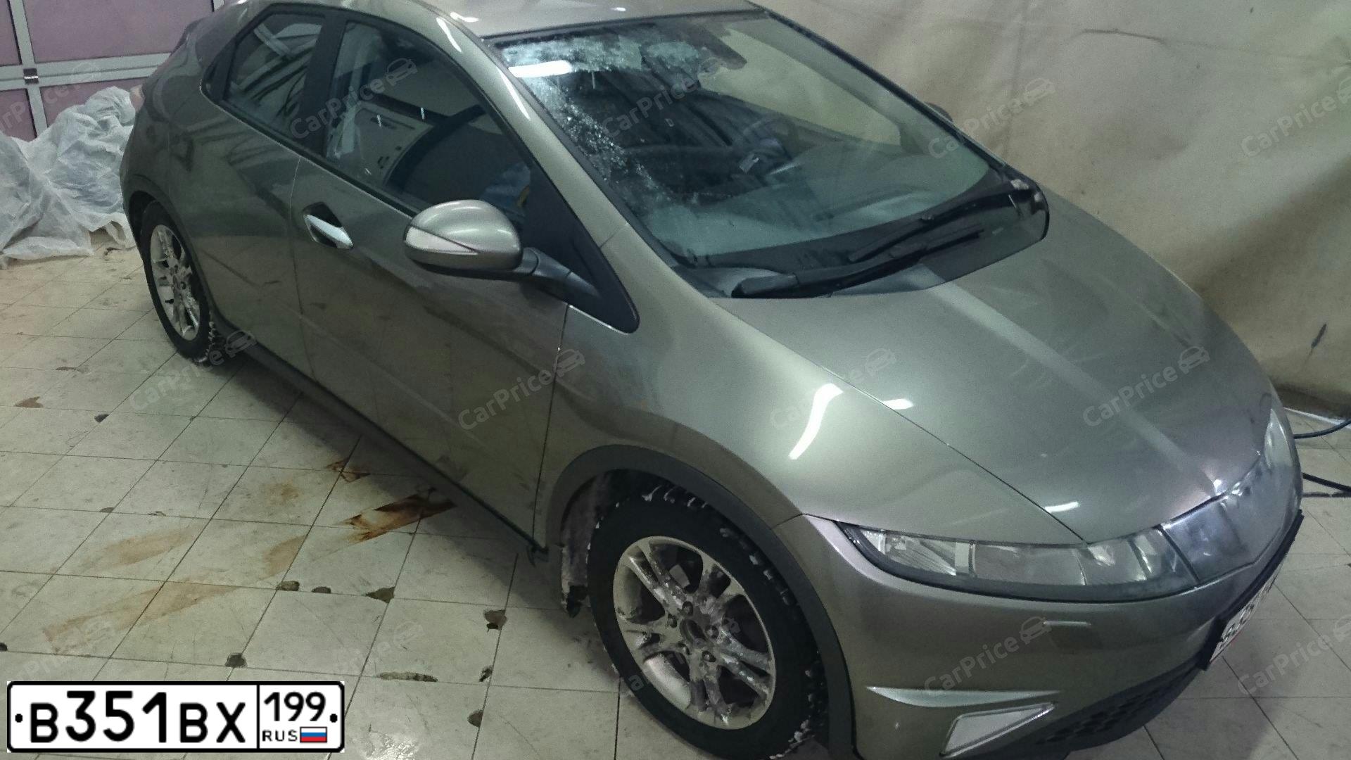 Фото автомобиля HONDA CIVIC, 2008 — госномер А750УЕ750. Цвет: СЕРЫЙ