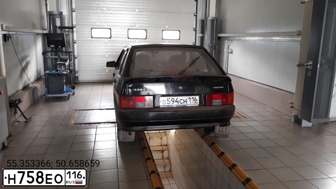 Фото автомобиля LADA 2115, 2003 — госномер У062ХО716. Цвет: Темно-зеленый
