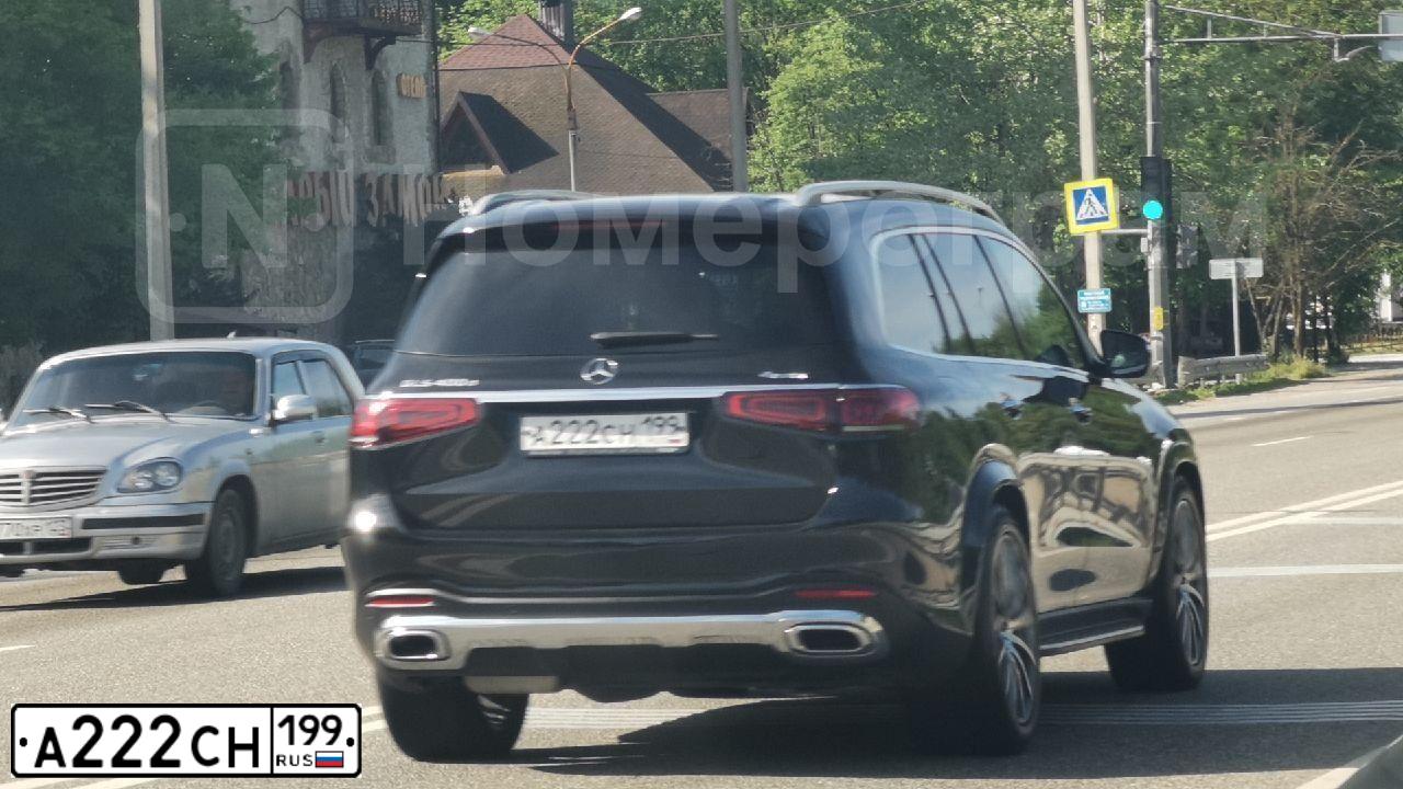 Фото автомобиля MERCEDES-BENZ GLS400D, 2020 — госномер С340ХВ797