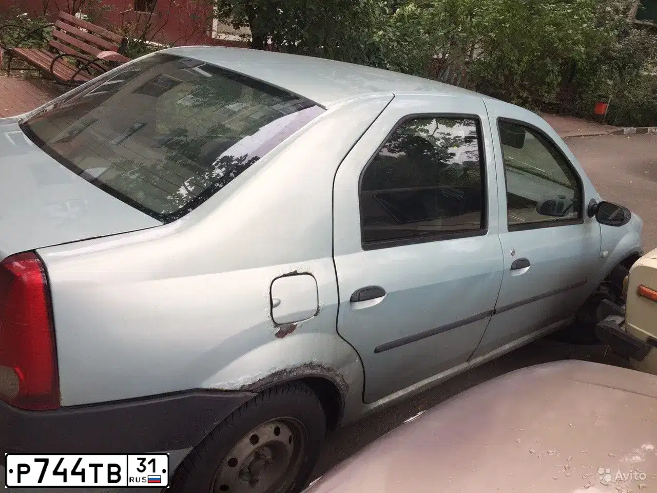 Фото автомобиля LADA 2107, 1994 — госномер К816ТХ31. Цвет: БЕЛЫЙ