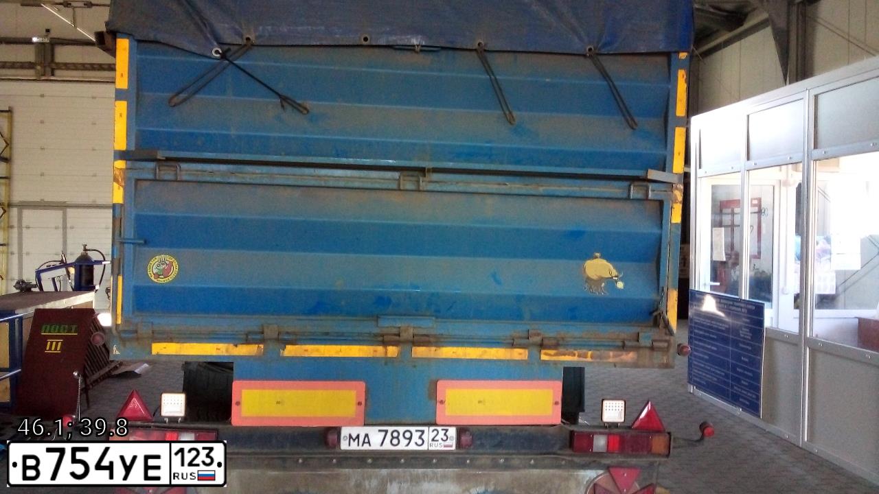 Фото автомобиля KAMAZ 65116 /6X4/, 2005 — госномер М376ВЕ126. Цвет: ЖЁЛТЫЙ