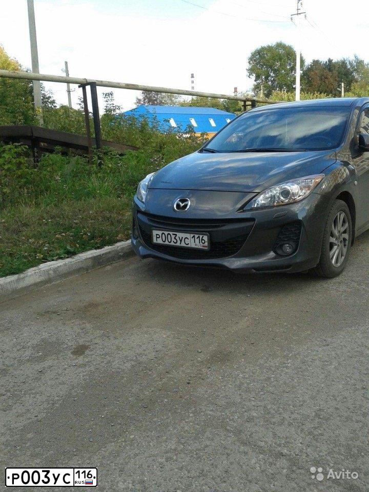 Фото автомобиля MAZDA 3, 2012 — госномер С849РУ164. Цвет: ТЕМНО-СЕРЫЙ