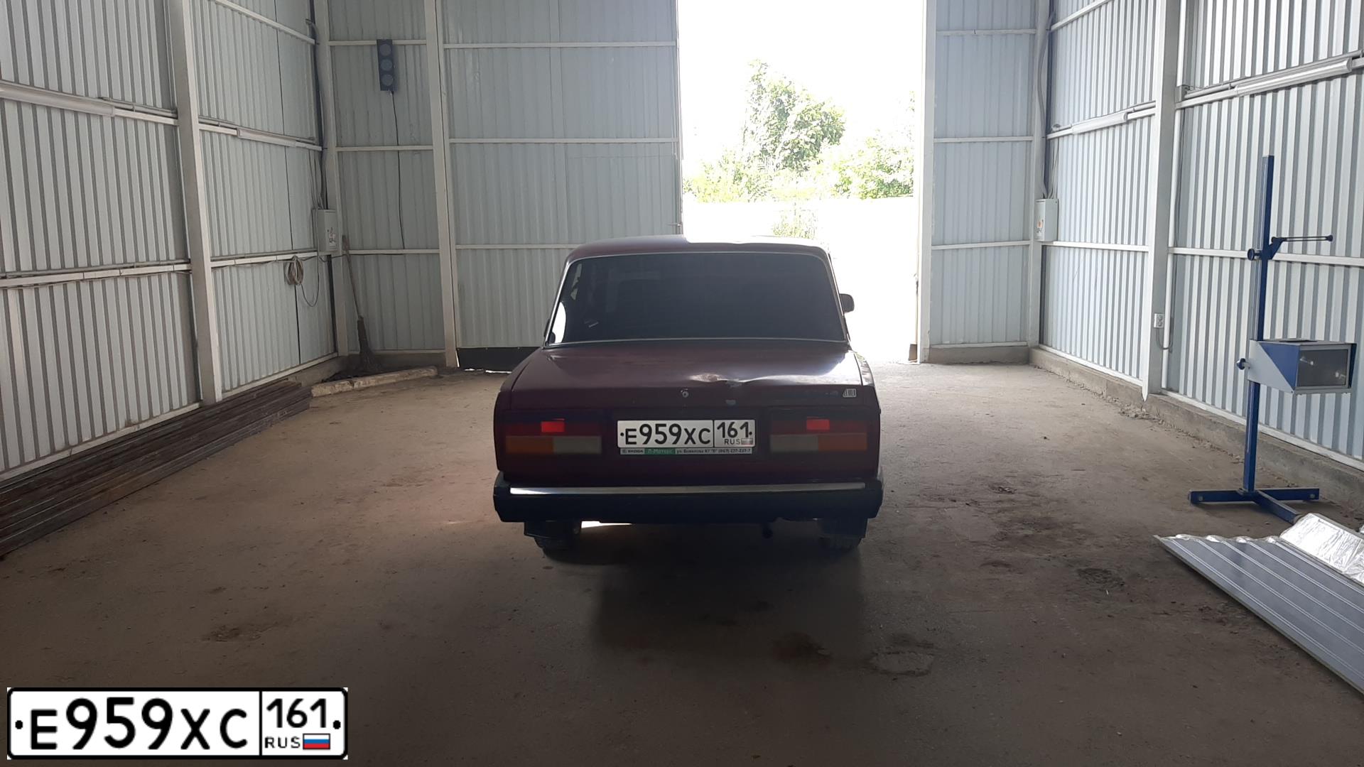 Фото автомобиля LADA PRIORA, 2008 — госномер С180МА761. Цвет: СЕРЫЙ