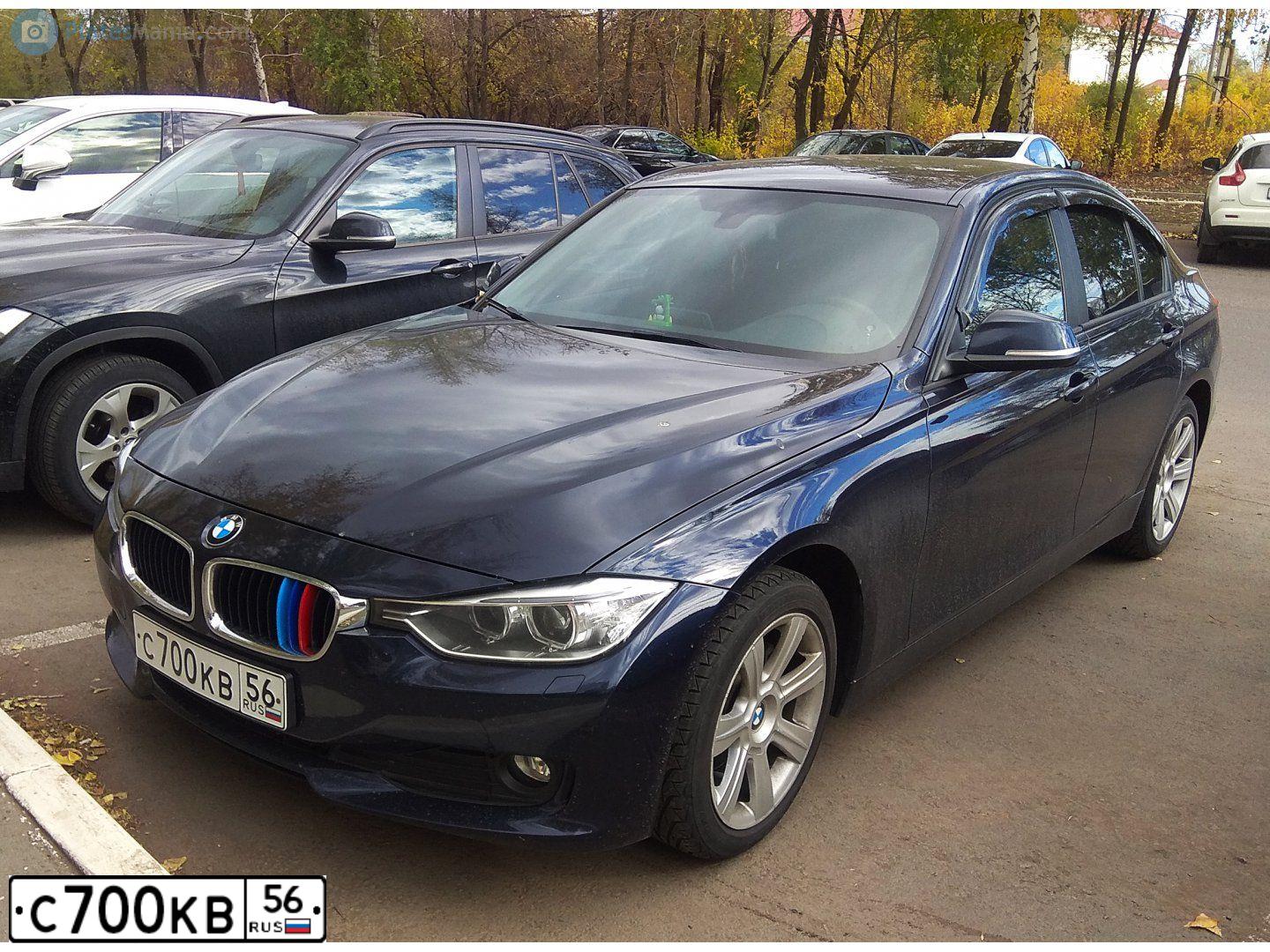 Фото автомобиля BMW SERIE 3, 2013 — госномер С700КВ56