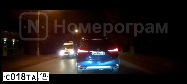 Фото автомобиля CHEVROLET AVEO, 2008 — госномер С018ТА18. Цвет: ЧЕРНЫЙ