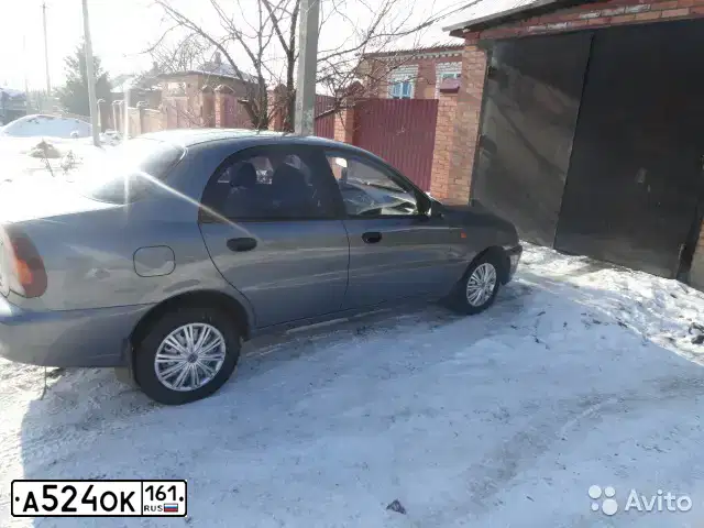 Фото автомобиля ZAZ LANOS, 2006 — госномер К269ХС35. Цвет: СЕРЫЙ