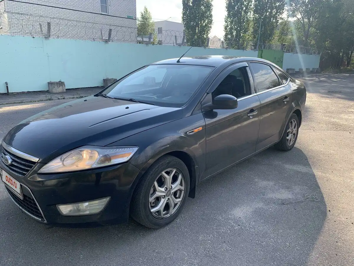 Фото автомобиля FORD MONDEO, 2008 — госномер О945ХР46. Цвет: ЧЕРНЫЙ