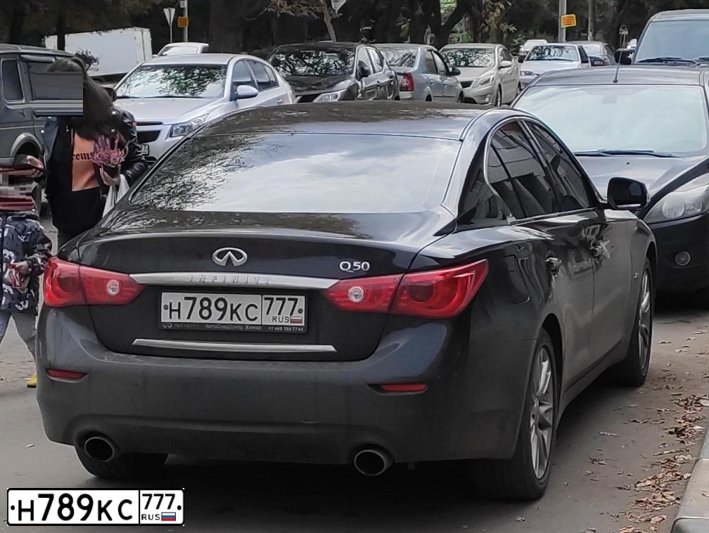 Фото автомобиля INFINITI Q50, 2014 — госномер У314ОУ71. Цвет: ЧЕРНЫЙ