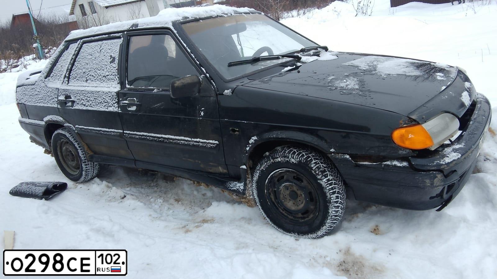 Фото автомобиля LADA 2115 SAMARA, 2008 — госномер К107КО102. Цвет: ТЕМНО-ЗЕЛЕН.