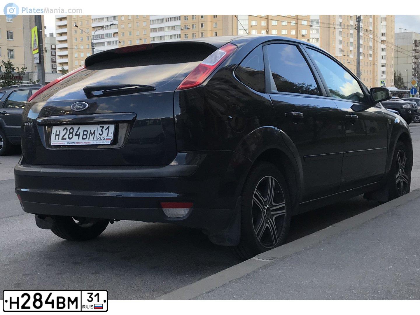 Фото автомобиля FORD D FOCUS, 2007 — госномер О914ТХ62. Цвет: ЧЕРНЫЙ