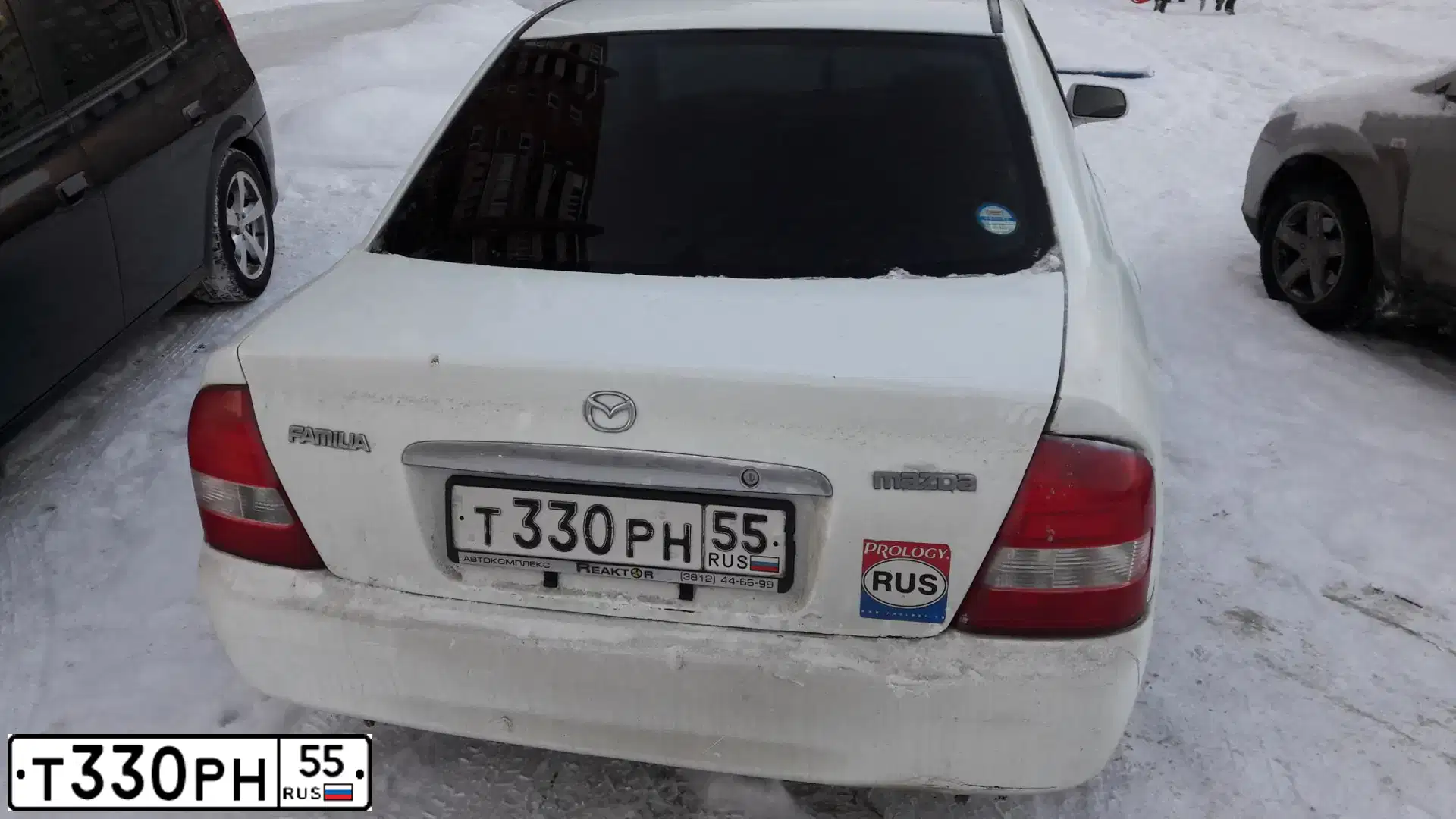 Фото автомобиля MAZDA FAMILIA, 1999 — госномер А277ХМ155