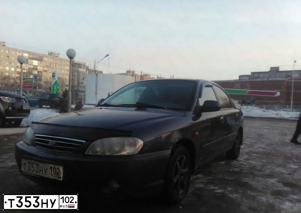 Фото автомобиля LADA 2170 PRIORA, 2011 — госномер Т353НУ102. Цвет: Серо-сине-зеленый