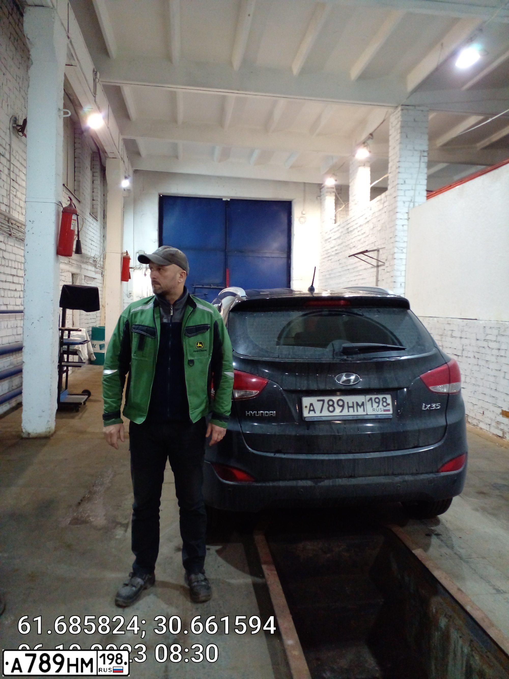 Фото автомобиля HYUNDAI IX35, 2012 — госномер А789НМ198. Цвет: ЧЕРНЫЙ