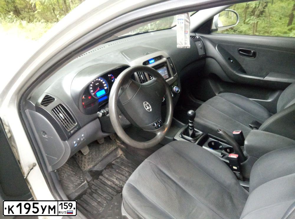 Фото автомобиля HYUNDAI ELANTRA, 2007 — госномер К785ВТ18. Цвет: СЕРЕБРИСТЫЙ