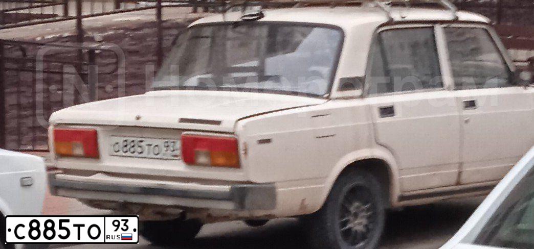 Фото автомобиля UAZ 3741, 2002 — госномер С885ТО93. Цвет: СЕРО-БЕЛЫЙ
