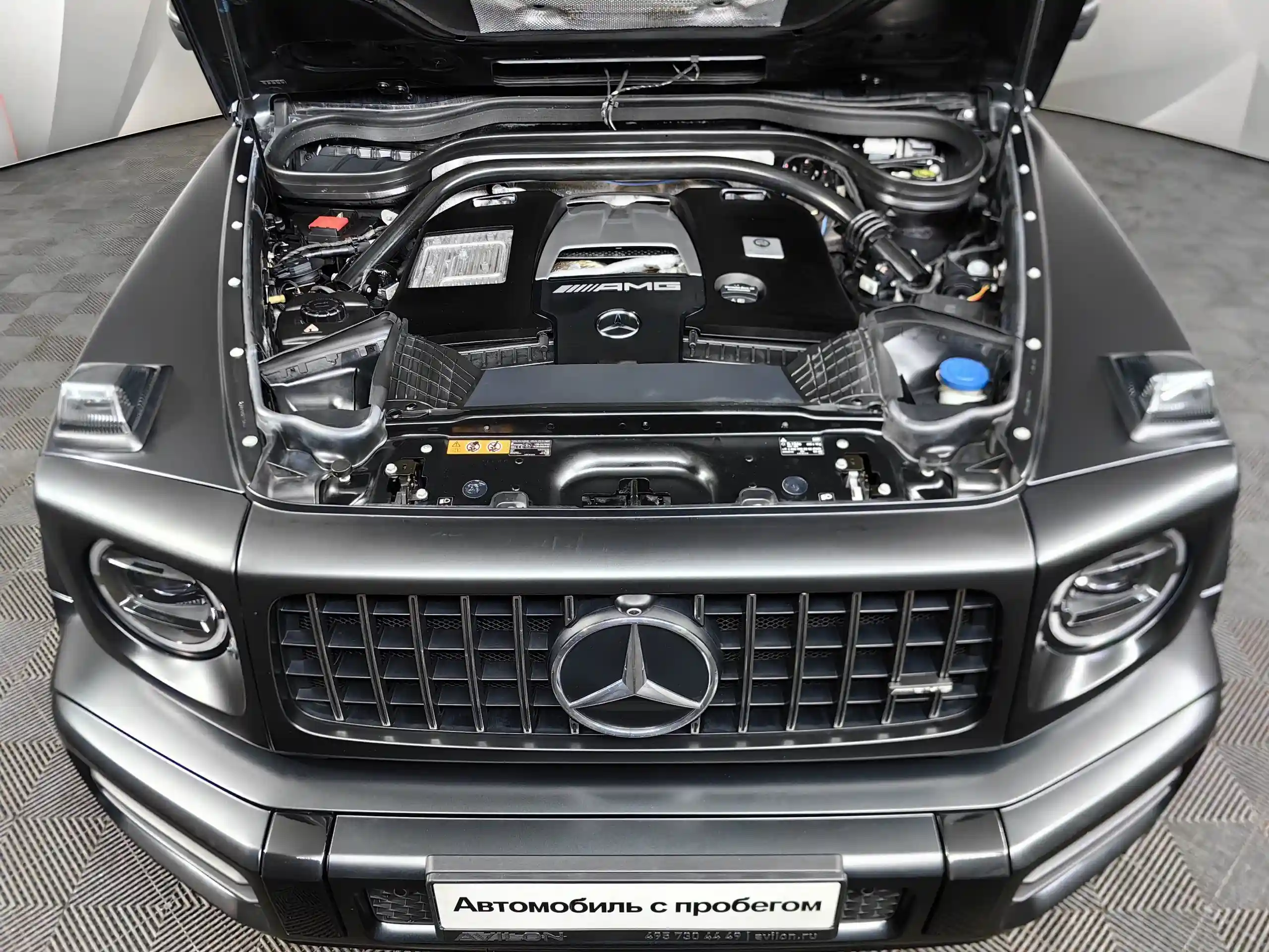 Фото автомобиля MERCEDES G-KLASSE, 2019 — госномер У387ММ152. Цвет: ЧЕРНЫЙ