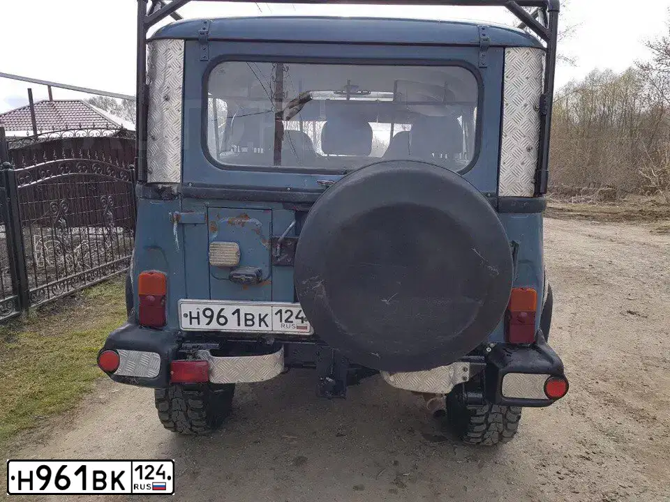 Фото автомобиля УАЗ 3153, 2000 — госномер Х098ВР138. Цвет: Серый